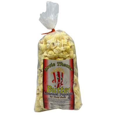 Movie Theater Butter Gourmet Popcorn | 2 oz. bag | Snack Size | Delicious Buttery and Salty Blend | Perfect for On the Go | Ready to Eat | Quick Snack | Made with Real Butter | Nebraska Butter Popcorn | 4 Pack | Shipping Included
