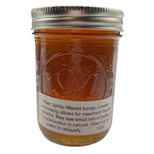All Natural Raw Honey | 12 oz | Lance Honey Farms