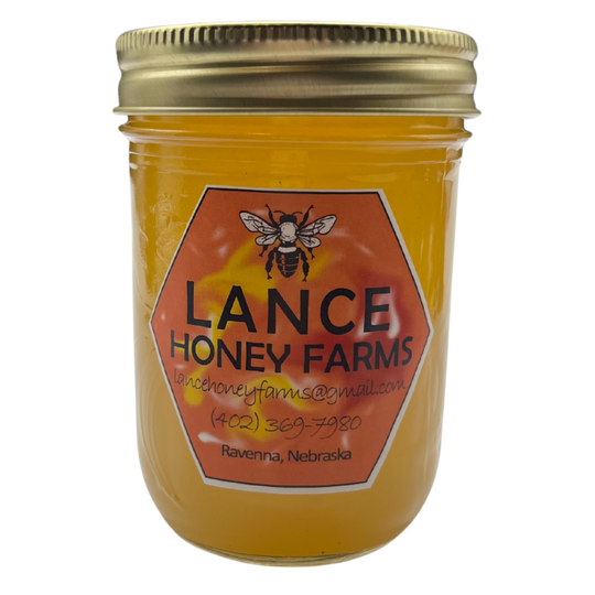 All Natural Raw Honey | Basswood Honey | Mildly Spicy with a Woody Minty Bite | Health Beneficial Honey | Organic Non-GMO Honey | 12 oz Jar