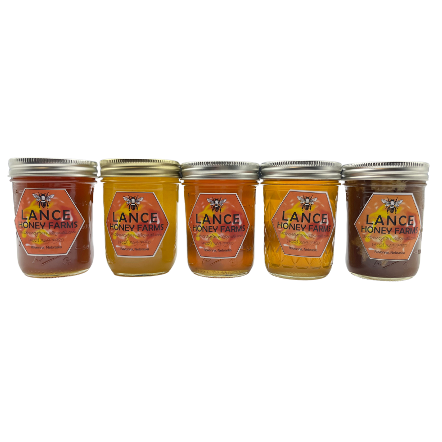 All Natural Raw Honey | Orange Blossom | Orange Taste With a Strong Hint of Floral | Excellent for Breakfast Pancakes | 12 oz Jar