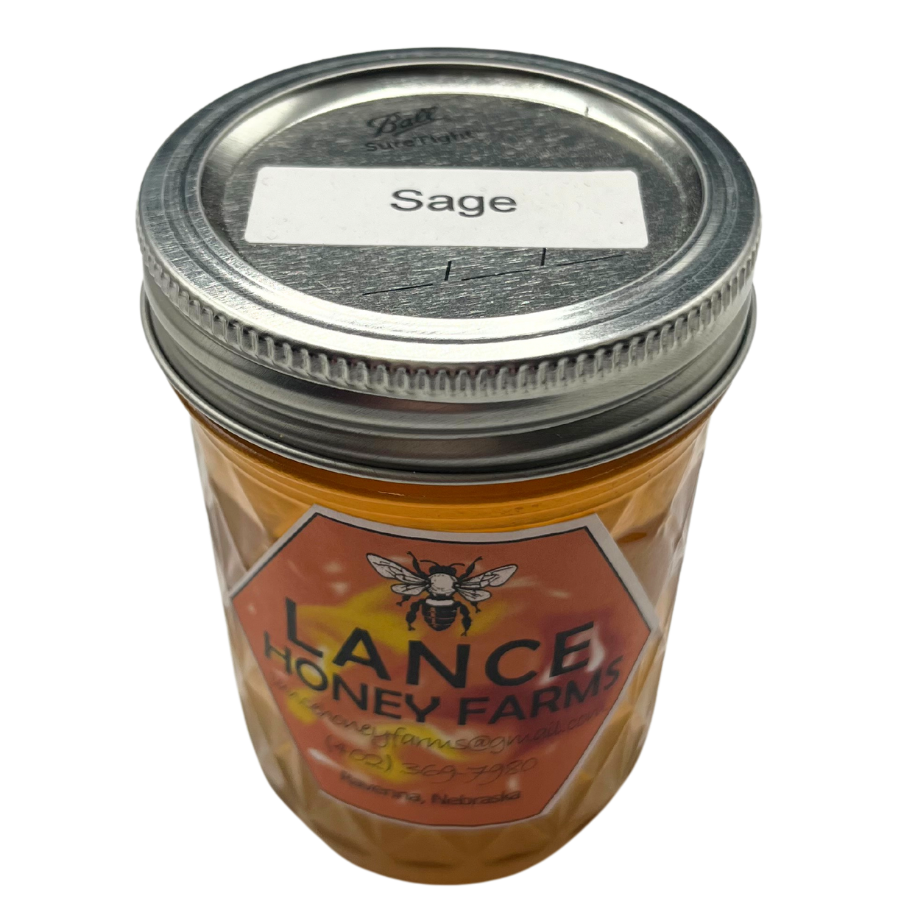 All Natural Raw Honey | Sage Honey | Rich but Pleasant Flavor | Authentic Non-GMO Honey | 12 oz Jar | 2 Pack | Shipping Included