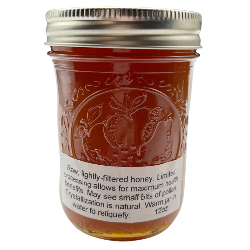 All Natural Raw Honey | Orange Blossom | Orange Taste With a Strong Hint of Floral | Excellent for Breakfast Pancakes | 12 oz Jar | 2 Pack | Shipping Included