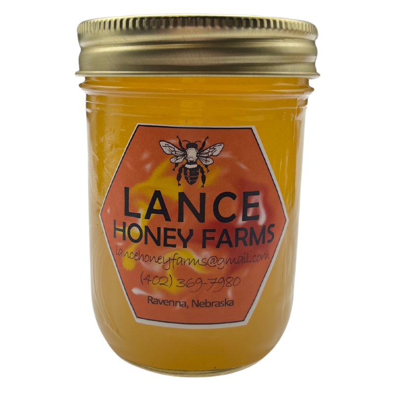 All Natural Raw Honey | Basswood Honey | Mildly Spicy with a Woody Minty Bite | Natural Sugar Sweetener | Organic Non-GMO Honey | 12 oz Jar | 4 Pack | Shipping Included