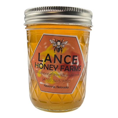 All Natural Raw Honey | Sage Honey | Rich but Pleasant Flavor | Authentic Non-GMO Honey | 12 oz Jar | 4 Pack | Shipping Included