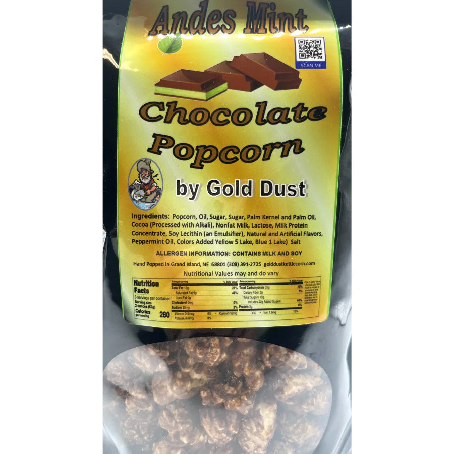 Andes Mint Chocolate Popcorn