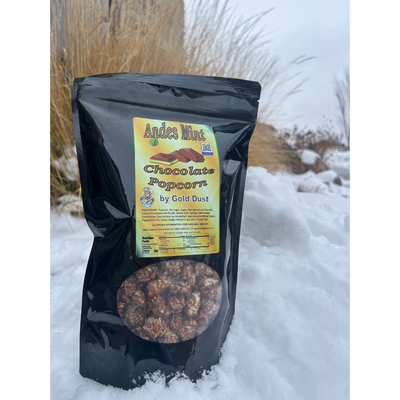 Mint Chocolate Covered Popcorn | 6 oz. Bag | 4 Pack | Minty, Sweet, and Salty Blend | Perfect For Mint Lovers | Freshly Popped Popcorn Kernels | Nebraska Popcorn | Shipping Included