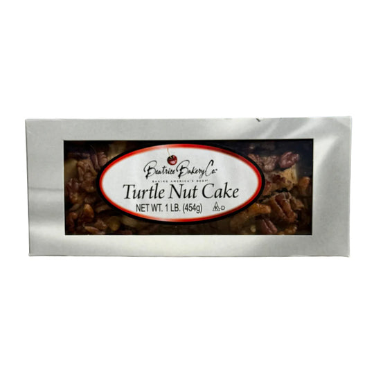 Turtle Nut Cake | Sweet, Savory, Chocolate, Caramel, Nut Bread | Best Cake Around | Perfect Gift for a Sweet Lover | 16 oz. | Packed With Pecans, Walnuts, Almonds, & Chocolate | Rich, Buttery Caramel Cake