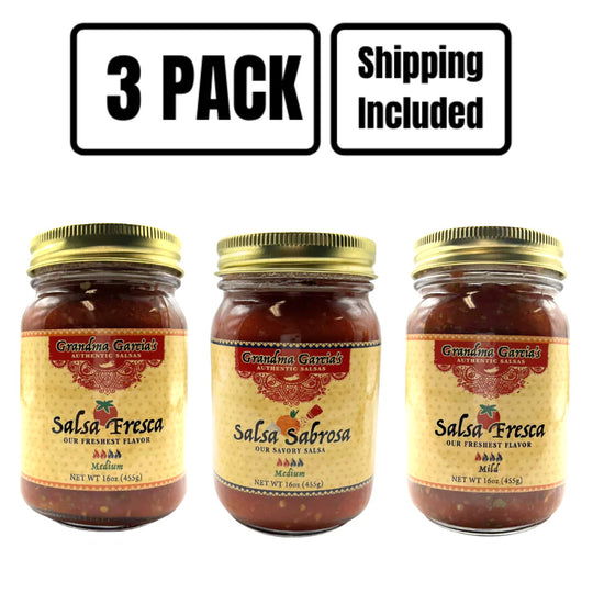 Salsa Sampler Trio