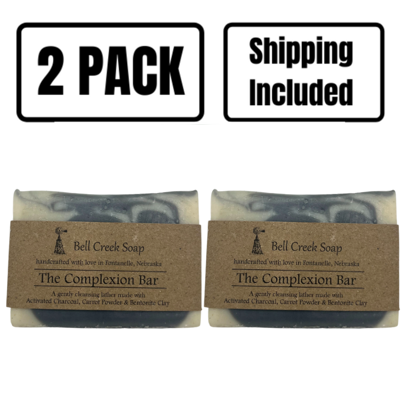 Complexion Soap | 5-6.5 oz. Bar | Essential Vitamins and Minerals | Made with Goat&