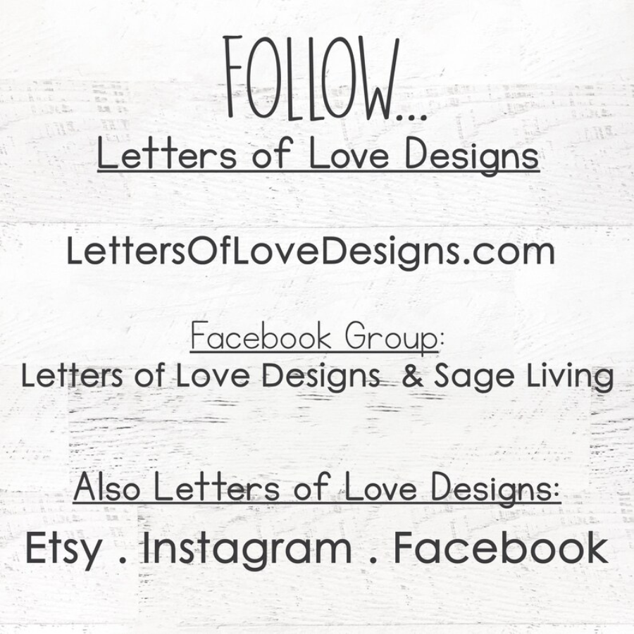 Kindness Word Block | 6.5" x 1.5" x 1" | Letters of Love Designs