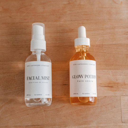 Lavender Face Toner | Lavender Face Mist | Balances Face PH and Prepares it for Skincare | Homegrown Lavender |  Face Routine Toner | 4.2 oz