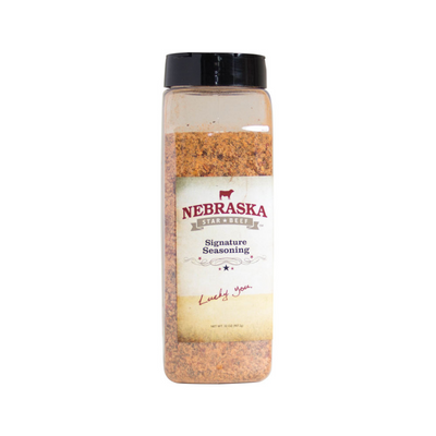Signature Steak Seasoning | 32 oz. Bottle | Bright & Vibrant Flavor | Designed To Elevate Your Steak Experience | Coarse Salt Kernels | Hint Of Citrus Zest | Adds A New Dimension To All Meats | Ultimate Steak Seasoning