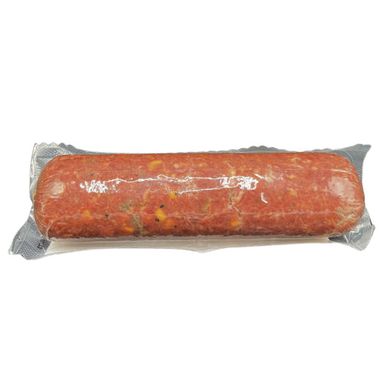 Jalapeno Peppercheese Bison Summer Sausage | 7-8 oz | Nebraska Bison