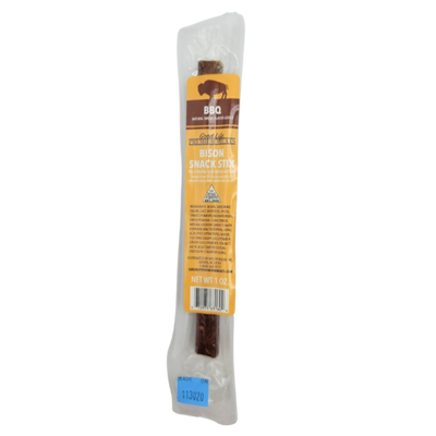 Bison BBQ Meat Stick | 1 oz. | Snack Stix | Rich, Smokey Flavor | Tender & Flavorful Bison Meat | Great Source Of Protein | Perfect For On The Go | Makes Great Stocking Stuffers & Gifts | Savory Meat Stick