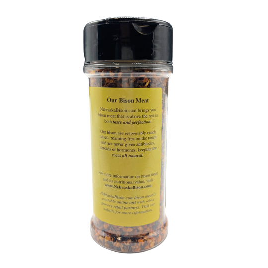 Steak and Burger Seasoning | Made with Sea Salt | Specially Formulated | Great for Bison Meat | Delicious and Savory Flavor | 4 oz. Bottle | Pack of 3 | Shipping Included | Pairs Great With Other Meat & Vegetables | Perfect Blend Of Spices & Herbs