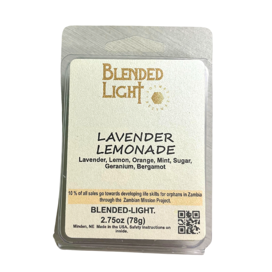 Lavender Lemonade Wax Melts | 2.75 oz. | Soy & Beeswax Melts | Made in Kearney, NE | Blended Light