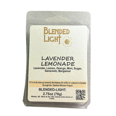 Lavender Lemonade Wax Melts | 2.75 oz. | Amazing Lavender, Citrus, Bergamot Medley | Freshen Up Your Home | Easy Clean Up | Long-Lasting