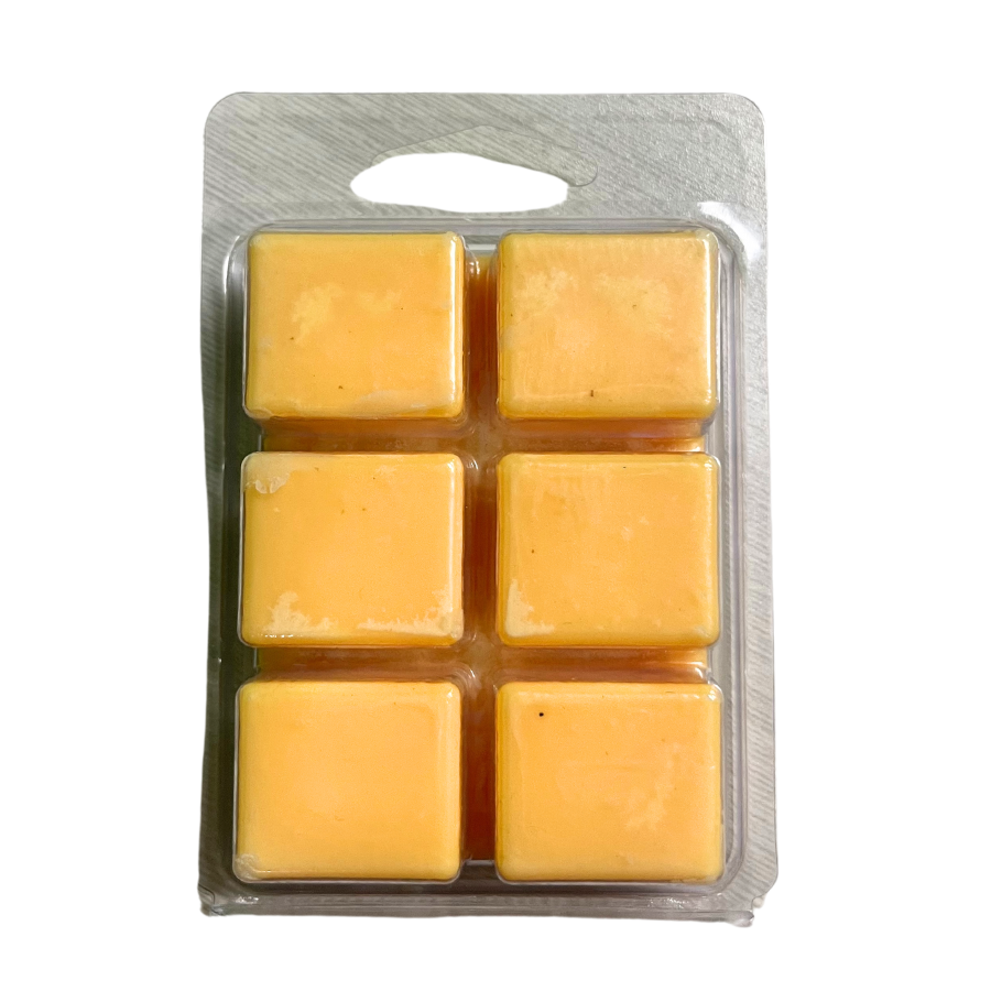 Orange Blossom Wax Melts | 2.75 oz. | Soy & Beeswax | Citrus and Floral Aroma | Made in Kearney, NE | Blended Light