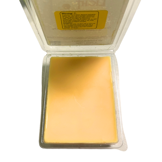 Orange Blossom Wax Melts | 2.75 oz. | Soy & Beeswax | Citrus and Floral Aroma | Made in Kearney, NE | Blended Light