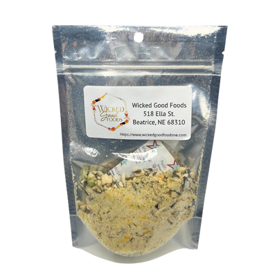 Freeze Dried Soup | Chicken & Wild Rice | 2.75 oz | Homemade In Minutes | Just Add Water | Wholesome Meal | Enjoy The Warmth & Goodness | Easy-To-Make