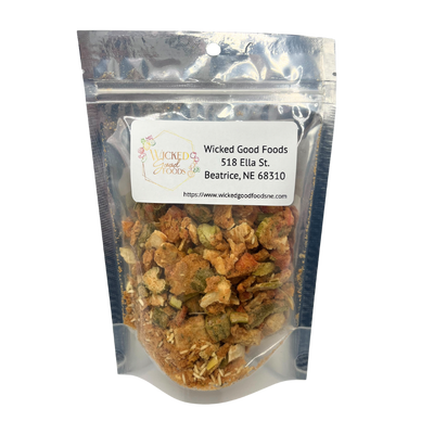 Freeze Dried Soup | Chicken Gumbo | 2.55 oz | Authentic Cajun Flavor | Just Add Water | Hearty Meal | Kick Of Spice | Wholesome Cup Of Soup | Soup Mix
