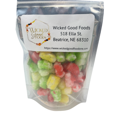 Freeze Dried Candy | Puffy & Crunchy Astronaut Dessert | Rainbow Clouds | 2.5 oz. | Fruit-Flavored | Sweet & Tangy | 2 Pack | Shipping Included