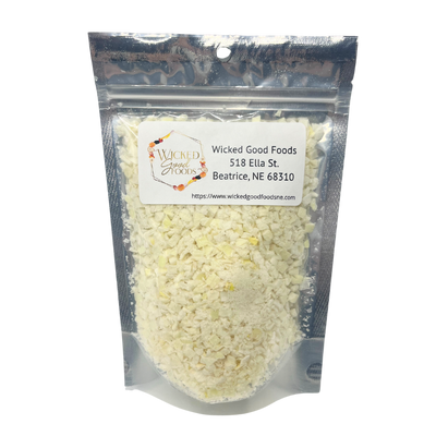 Freeze Dried Onion | Chopped Cubes | 1 oz. | Perfect Additive To Soups, Casseroles, And More | Crunchy, Tangy | 3 Pack | Shipping Included