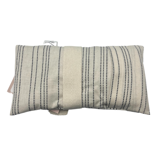 Eye Pillow Heating & Cooling Pad | Lavender Infused Pain and Migraine Reducing Heating Pad | Washable Case | Flaxseed Weighted Eye Pillow | Cooled or Gently Heated | Fabric Varies