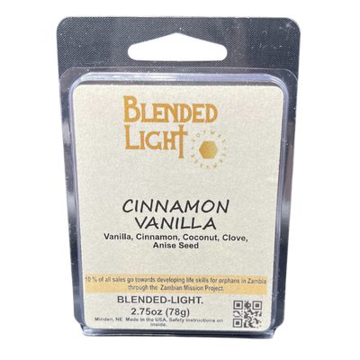 Cinnamon Vanilla Wax Melts | 2.75 oz. | Comforting Blend Of Vanilla, Cinnamon, Coconut, & Cloves | Wax Tart For Wax Warmer | Creates A Peaceful Atmosphere | Fan Favorite Scent