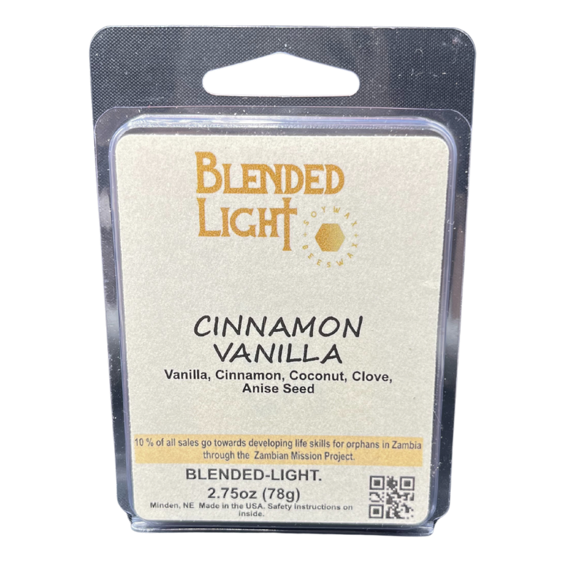 Cinnamon Vanilla Wax Melts | 2.75 oz. | Comforting Blend Of Vanilla, Cinnamon, Coconut, & Cloves | Wax Tart For Wax Warmer | Creates A Peaceful Atmosphere | Fan Favorite Scent