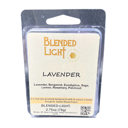 Lavender Wax Melts | 2.75 oz. | Soy & Beeswax Melts | Comforting Aroma | Made in Kearney, NE | Blended Light