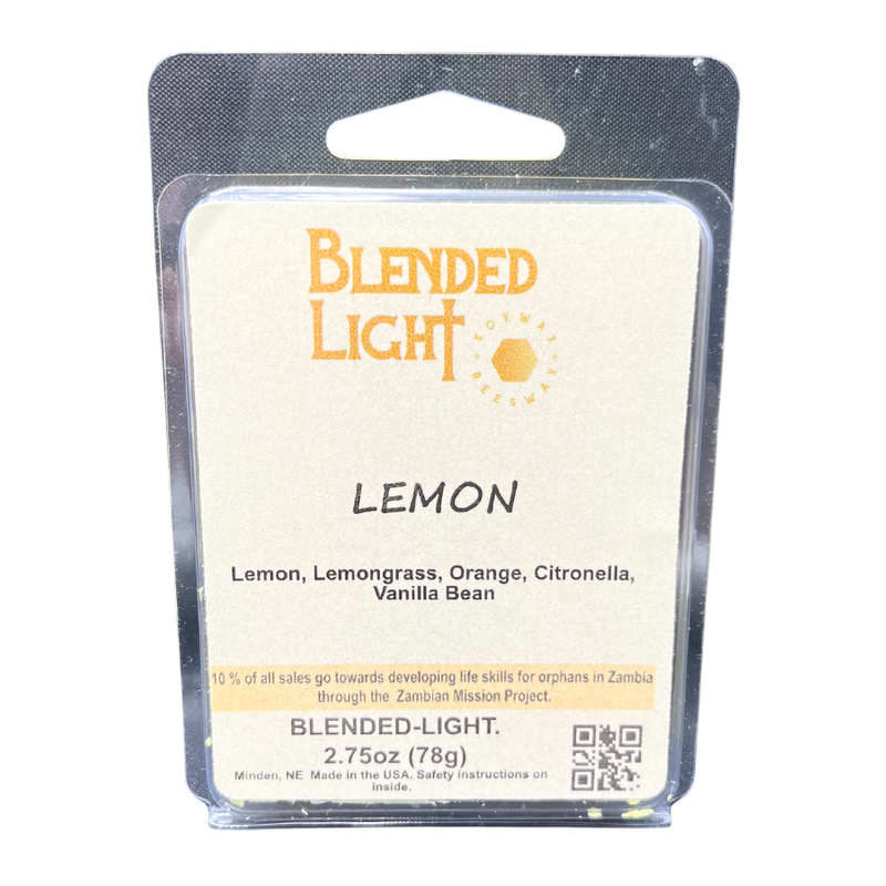 Lemon Wax Melts | 2.75 oz. | Fresh Burst Of Lemon, Orange, Citronella, & Vanilla Bean | Lively Aroma | Wickless | Designed For Wax Warmers | Liven Up Your Living Space