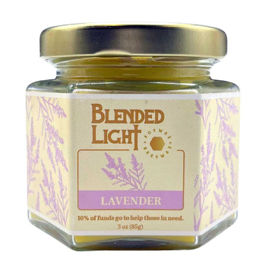 Lavender Scented Candle | Multiple Sizes | Blended Light