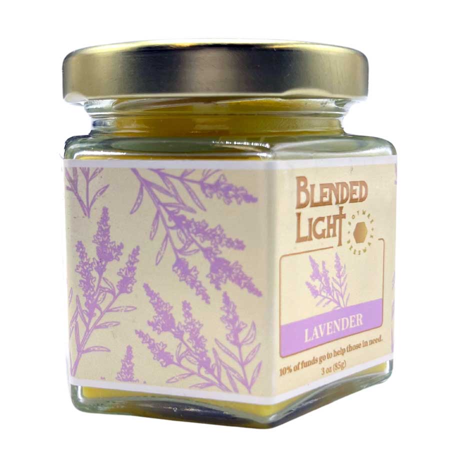 Lavender Scented Candle | Multiple Sizes | Blended Light