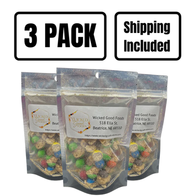 Freeze Dried Chocolate With Caramel | Caramel Crunchers | Astronaut Candy | 2 oz. Bag | Perfect Amount Of Sweet & Crunch | 3 Pack | Shipping Included