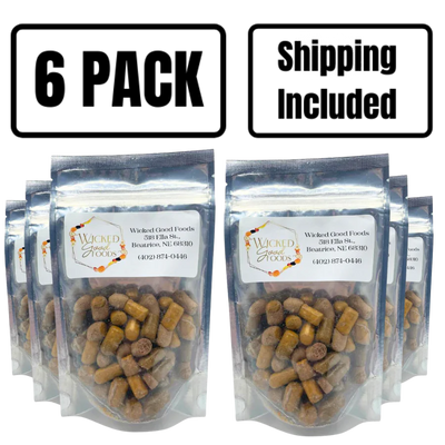 Freeze Dried Tootsie Rolls | Chocolate Lover | Bite-Sized | On-The-Go Treat | 3 oz. Bag | Crispy, Chocolate Goodness | 6 Pack | Shipping Included