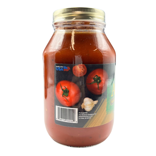 Angi's Sicilian Style Spaghetti Sauce | Single Jar | Healthy Spaghetti Sauce | Gluten, Allergen, & Cholesterol Free | Nebraska Spaghetti Sauce