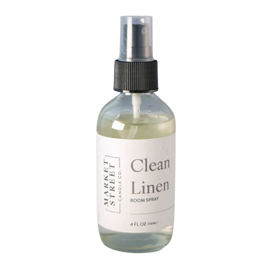 Room Spray | Clean Linen | 4 oz. | Fresh, Clean Scent | Odor-Fighting Agents | Freshens Up Any Room | Rejuvenating & Refreshing Aroma