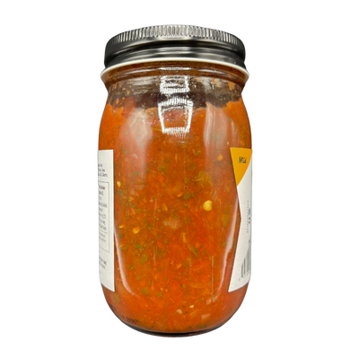 Mild Salsa | Top Dog | 15.5 oz. Jar | Chili Dawg's | Mild Spice | Made With Fresh, Vine-Ripened Tomatoes | Big Flavor Small Bite