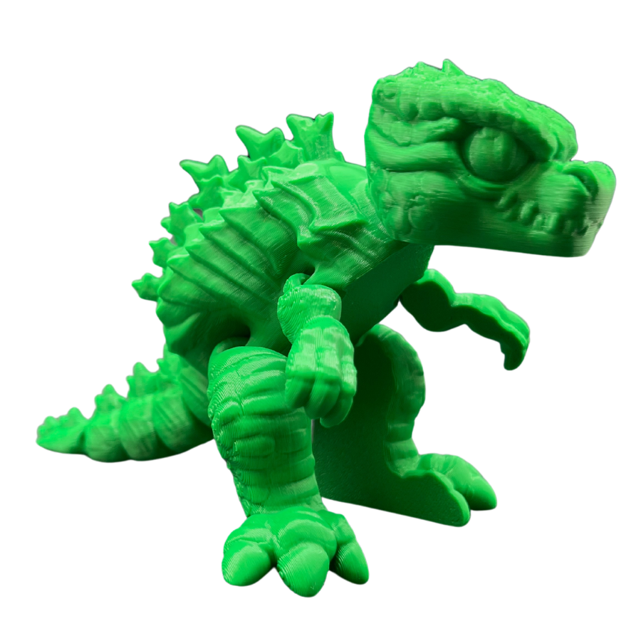 3D Printed Toy | Fidget Godzilla with Moveable Legs | Multiple Colors | Fun & Unique Gift | Perfect For Display Or Play
