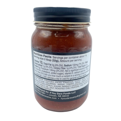 Mild Salsa | Salsa With A Kick | Flicker Of Fire | 15.5 oz. | Single Jar | Burst Of Fresh-Tasting Salsa With A Hint Of Heat | Irresistibly Tasty On Tortilla Chips, Grilled Meats, And Baked Potatoes | Packed with Flavor and Spice