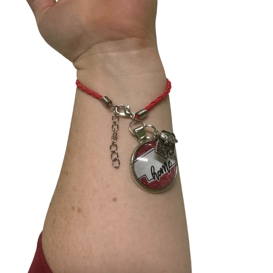 Nebraska Charm Bracelet