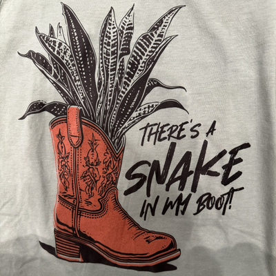 There's a Snake in My Boot Tshirt 