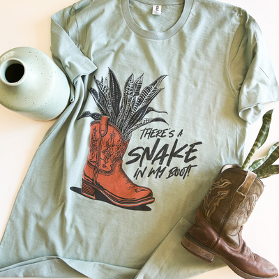 There's a Snake in My Boot Tshirt