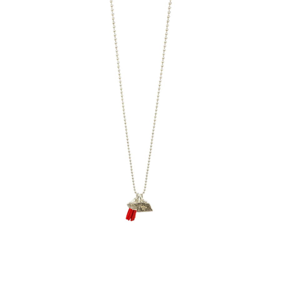 Nebraska Football Charm Necklace