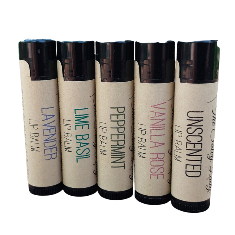 Lip Balm | Multiple Scents | The Salvy Lady | Made in Nebraska | Hand-Crafted | All Natural Ingredients | Instantly Heals Dry, Chapped Lips | Leaves Lips Feeling Smooth and Soft | Fresh, Calming Aromas | Made with Local Love