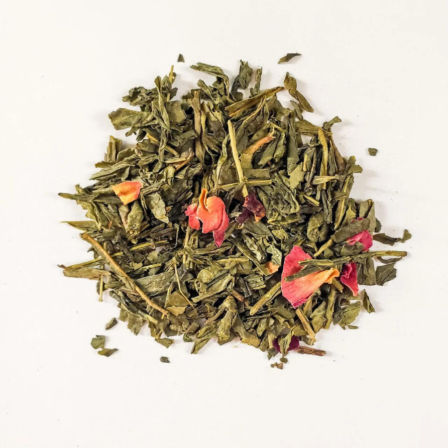 Oh My Sweet Pomegranate Sencha Green Tea Loose Leaf