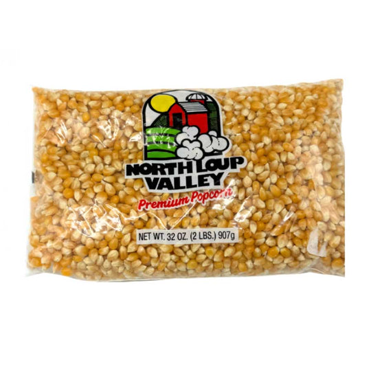 Yellow Un-Popped Popcorn Kernels | 2 lb | Non-GMO | Popcorn County USA | North Loup Valley