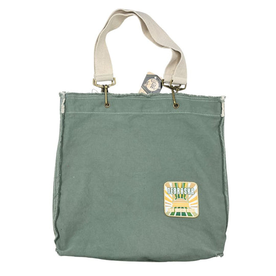 Nebraska Tote Bag | Great American Desert | Multiple Colors | Shoulder Tote | Bag For Men & Women