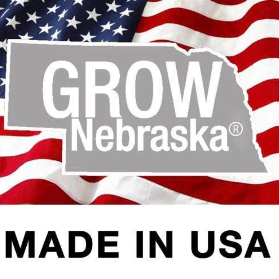 GROW Nebraska Made In USA Logo